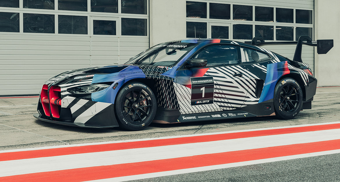Im neuen GT3-Rennwagen von BMW wird die aktuelle Generation unserer neuen Verdrängerkolbendämpfer (KW Solid Piston Technology) zum Einsatz kommen.